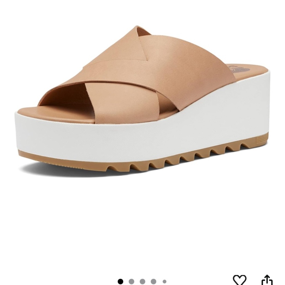 Sorel Women's Tan Crossover Mules - Picture 4 of 4